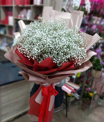 Букет цветов из: Гипсофила в Товарково
