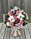 Букет цветов из: Альстромерии, Гвоздики, Розы и Хризантемы в Товарково