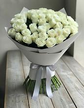 Букет 35 Белых роз в Товарково