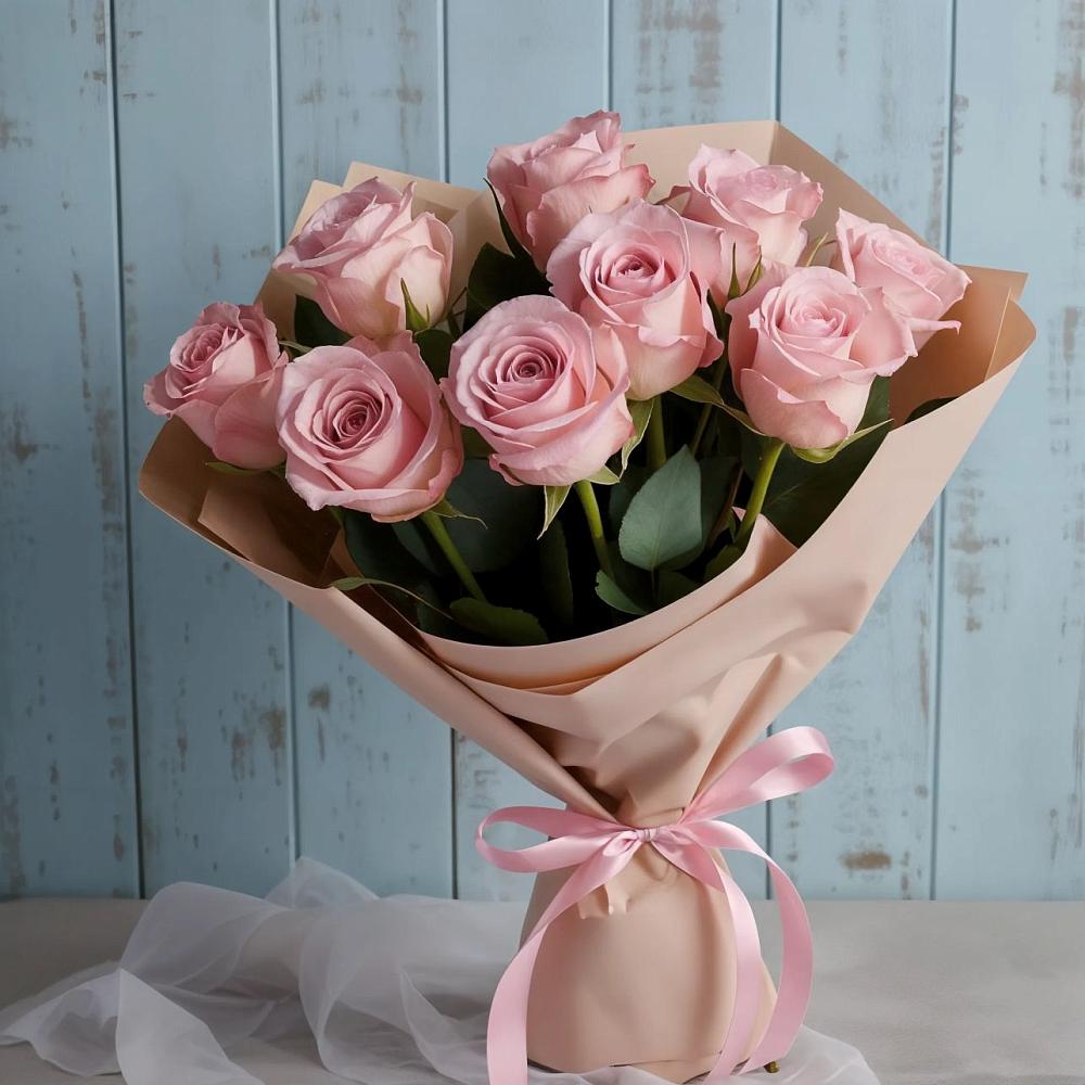 Букет цветов из: Розы в Товарково