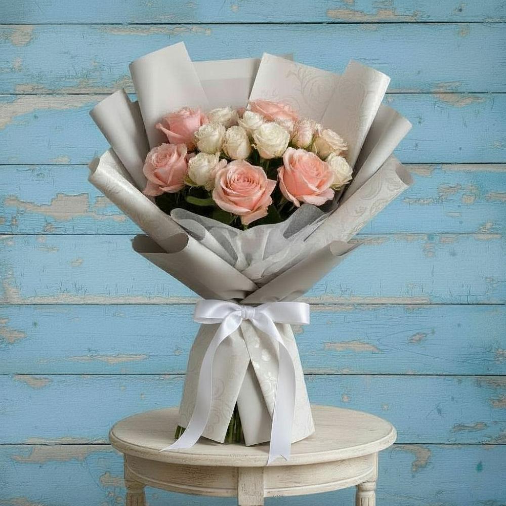 Букет цветов из: Розы в Товарково