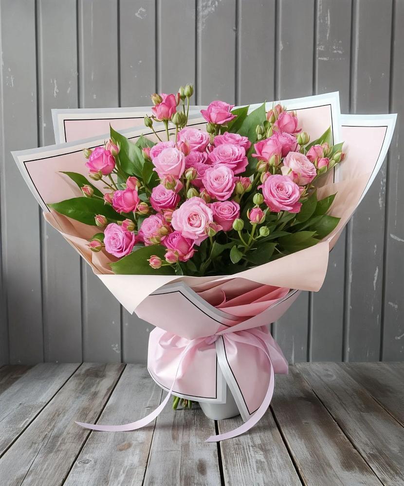Букет Розовый кустик в Товарково