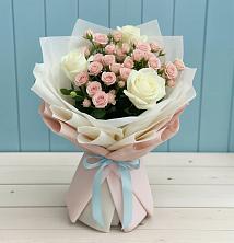 Букет цветов из:  Розы в Товарково