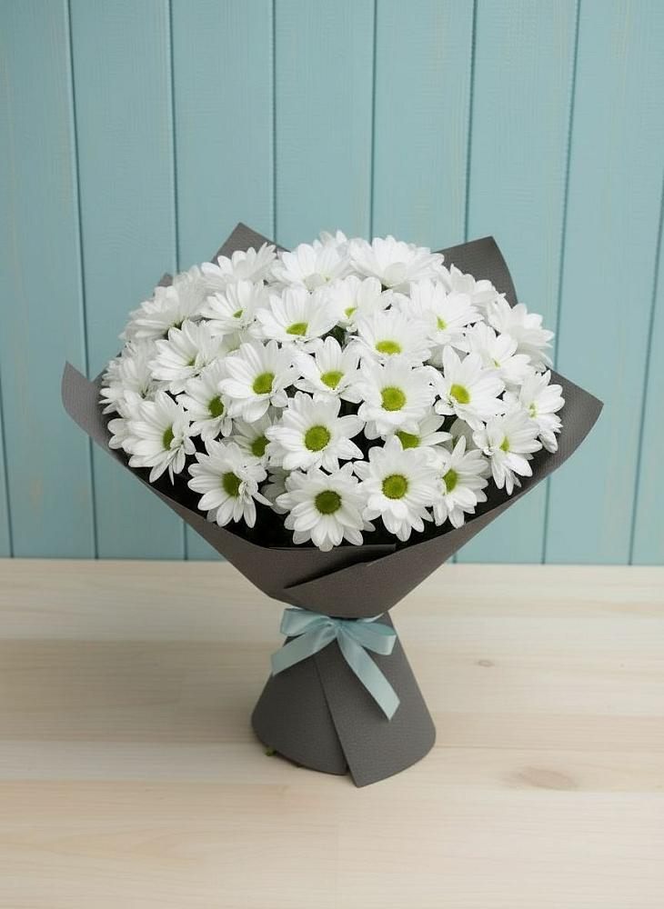 Букет цветов из: Хризантемы в Товарково