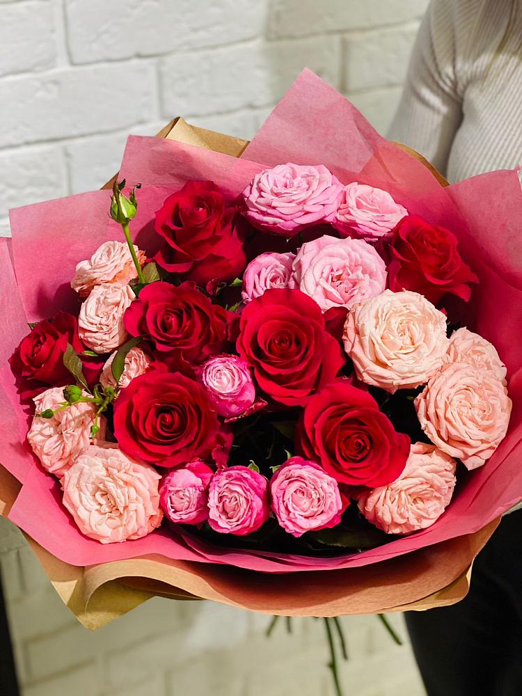 Букет цветов из: Розы в Товарково