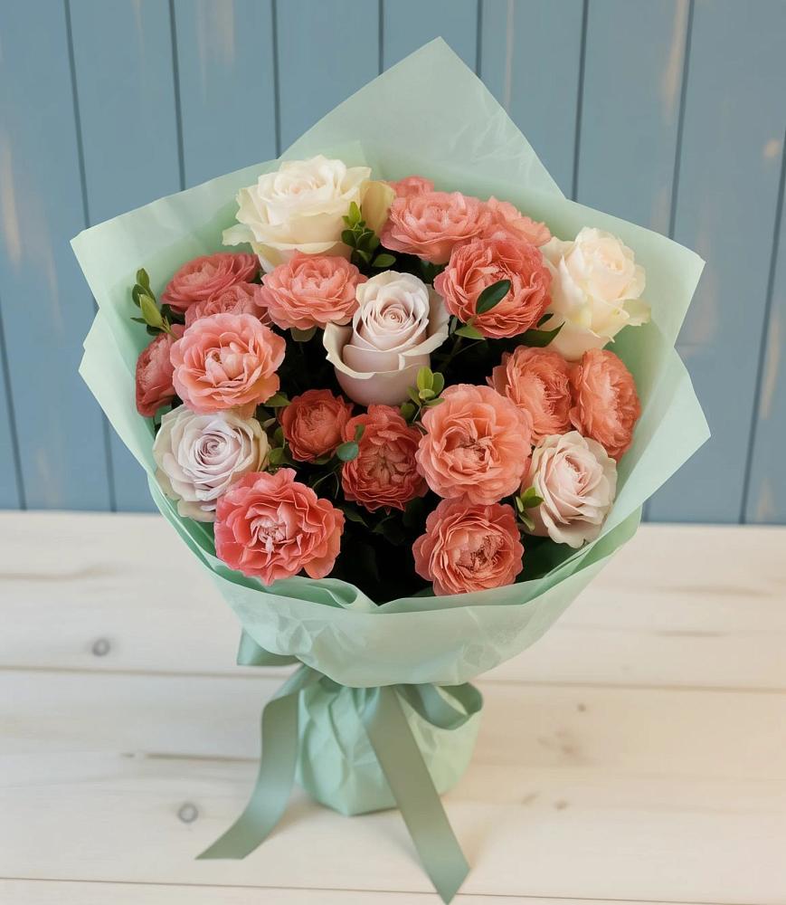 Букет цветов из: Розы в Товарково