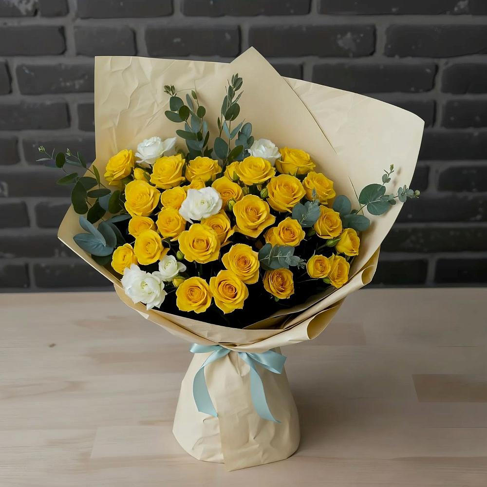 Букет цветов из: Розы в Товарково