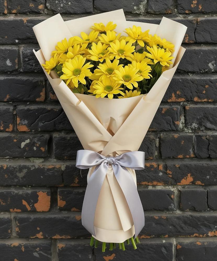 Букет цветов из: Хризантемы в Товарково