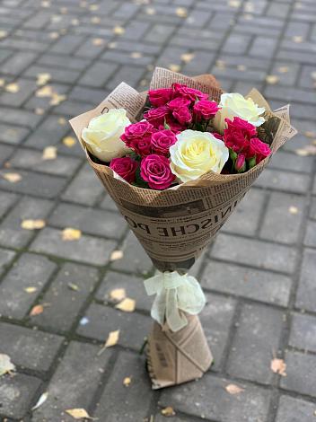 Букет цветов из: Розы в Товарково