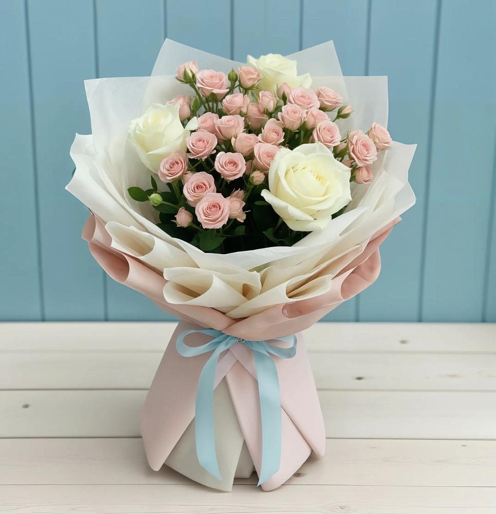 Букет цветов из: Розы в Товарково