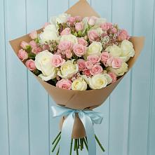 Букет цветов из:  Розы в Товарково